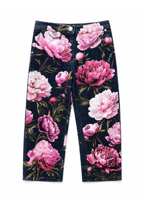 Jeans con stampa DOLCE & GABBANA KIDS | L53P49 LDE22S9000